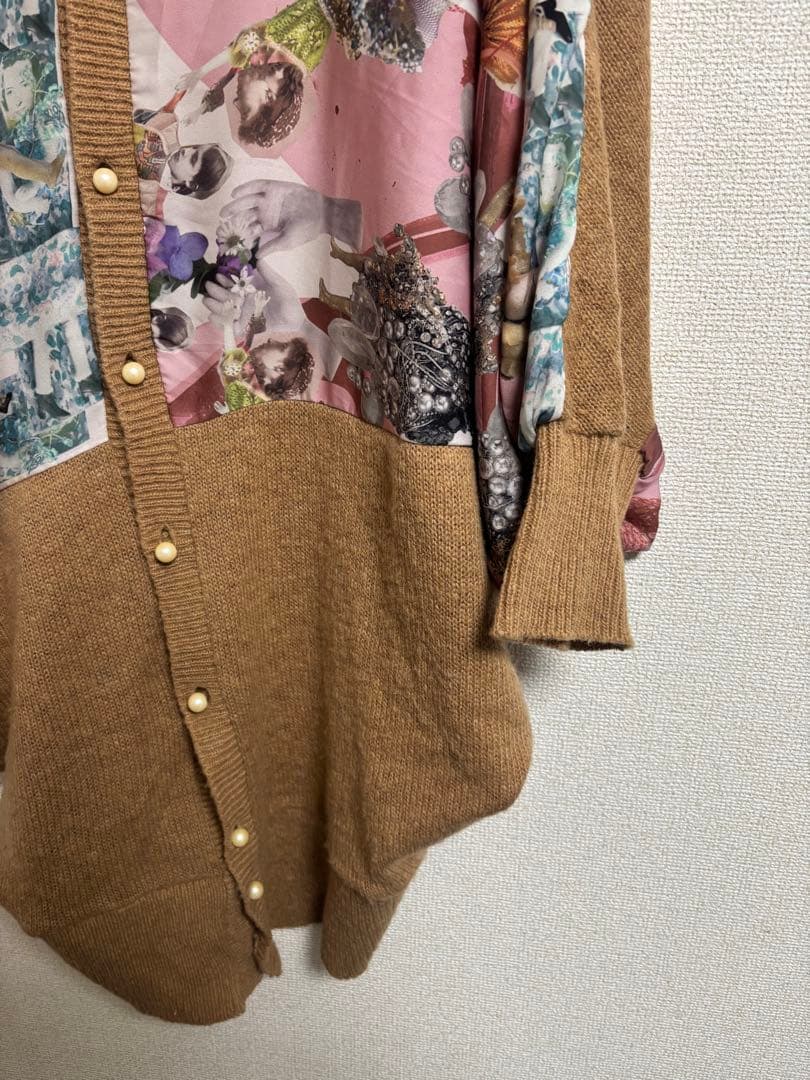 極美品！あちゃちゅむ　レディース カーディガン オシャレデザイン