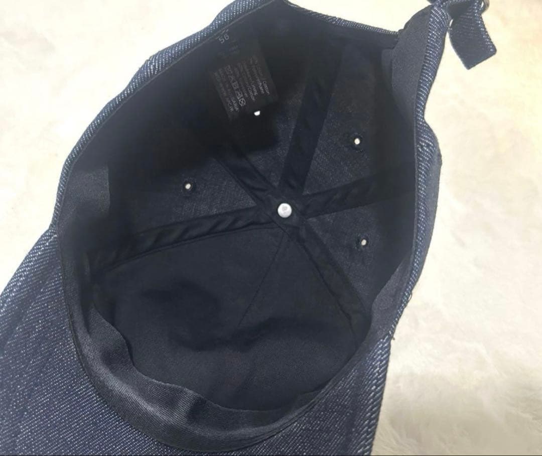【希少✨】A.P.C. (アーペーセー)2ロゴ キャップ インディゴ