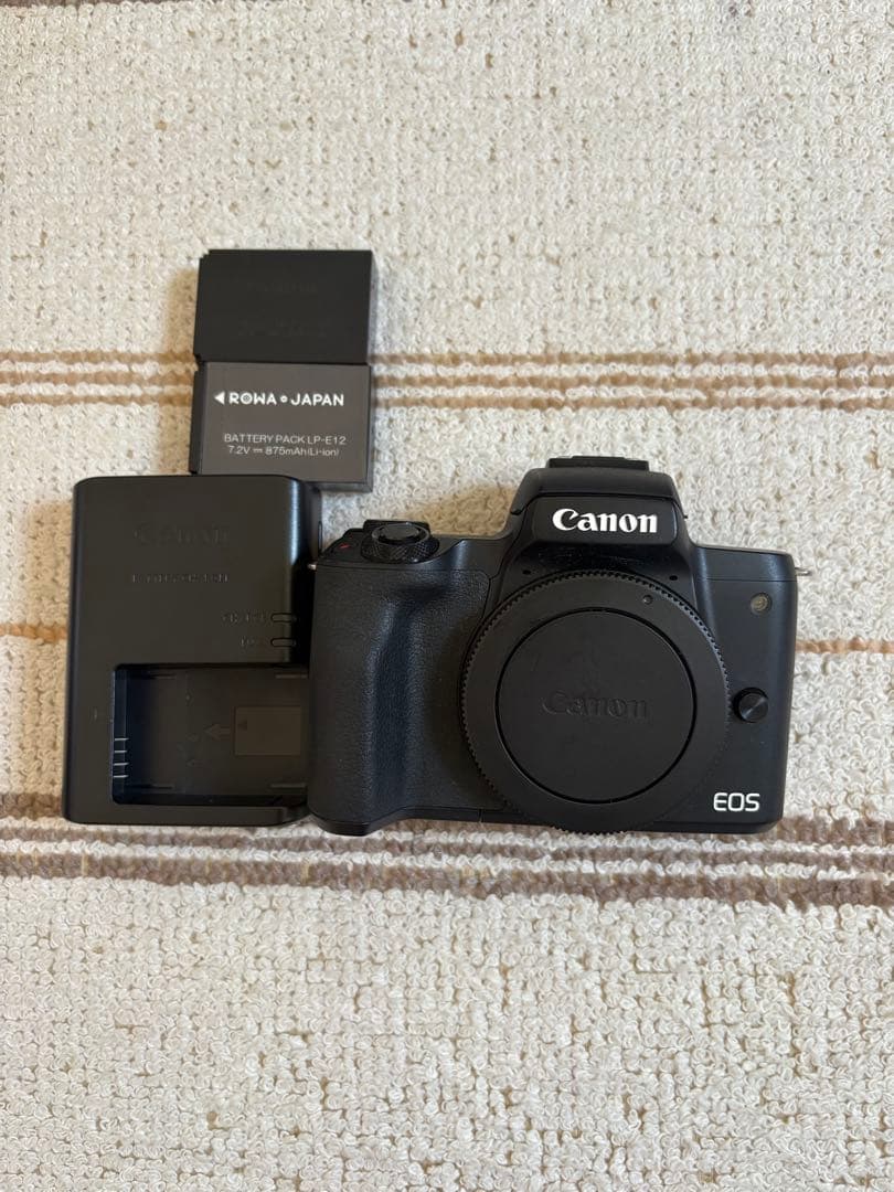 Canon kissm 本体 充電パック 充電器 ジャンク品