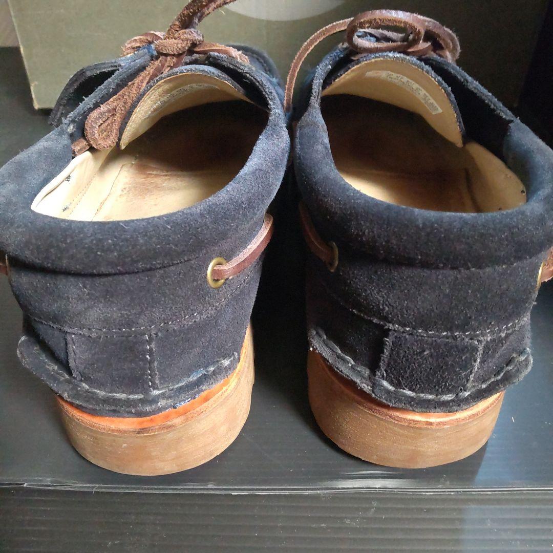 【ケア済・値下げ可】Timberland 3eye ダークブルー スウェード