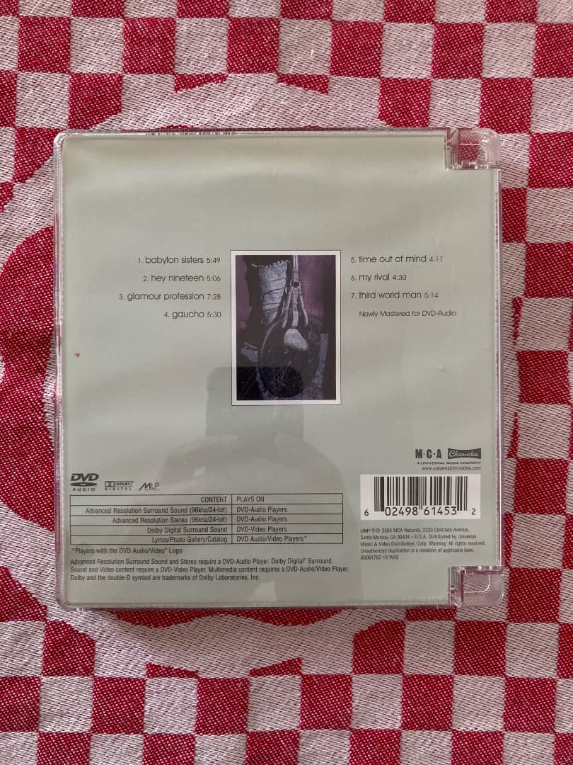 DVD Audio スティーリーダン ガウチョ サラウンド