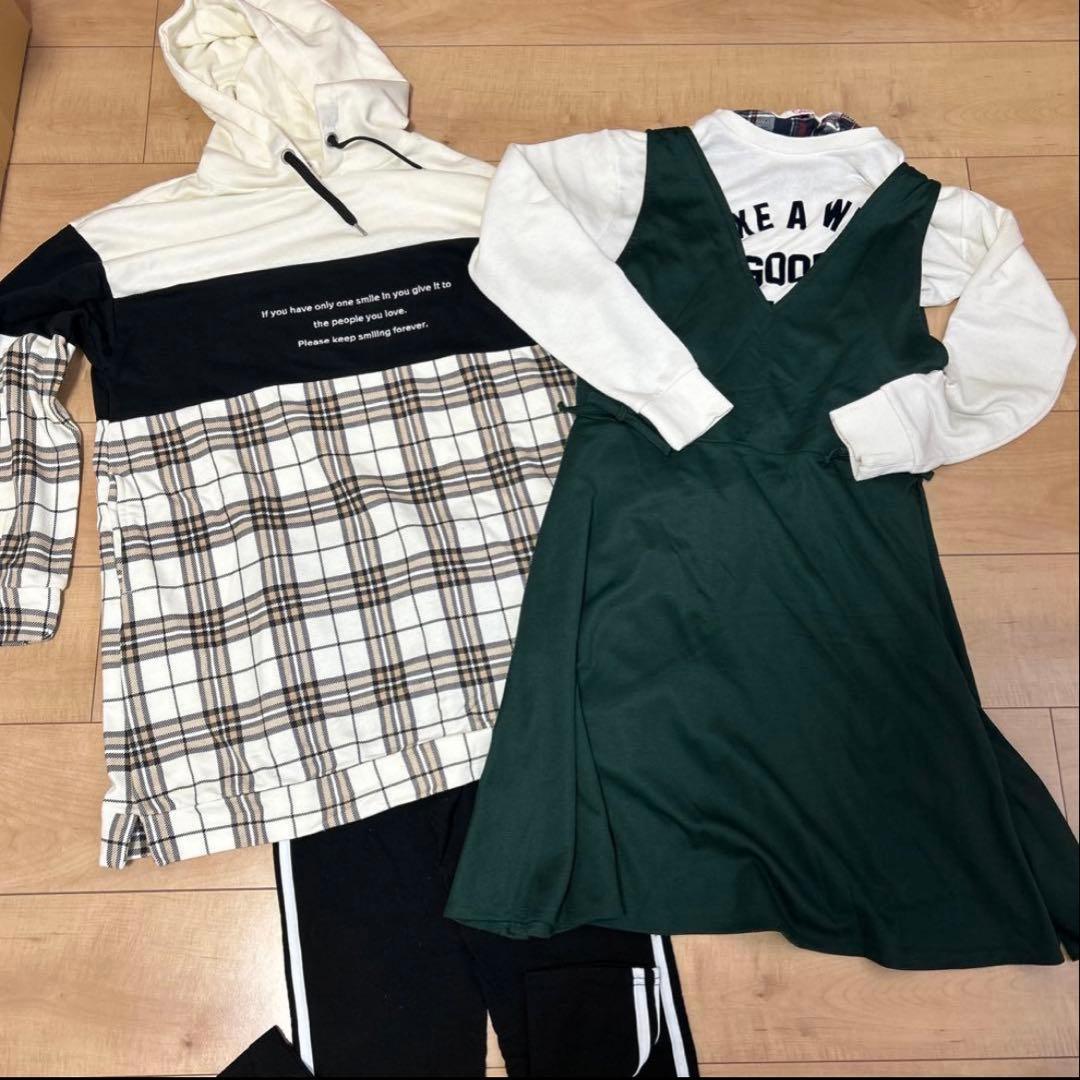 女の子　子供服　160 まとめ売り　長袖　トレーナー　ラブトキ