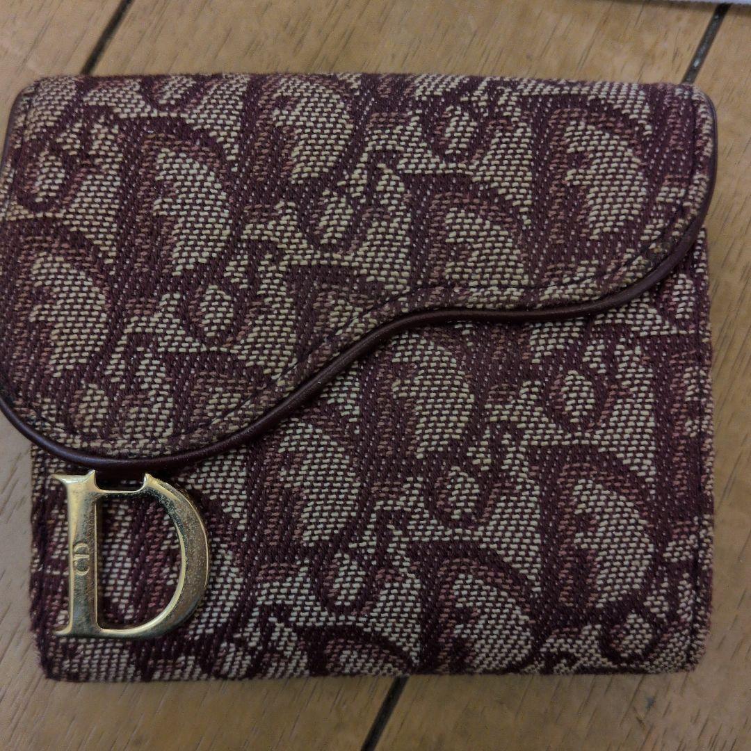 Christian Dior 二つ折り財布 ピンク