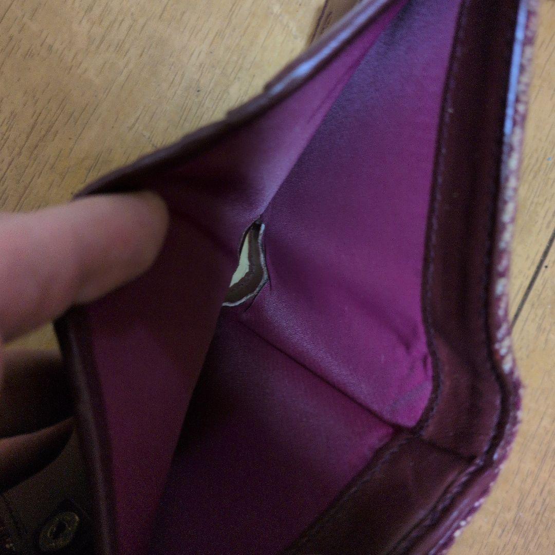 Christian Dior 二つ折り財布 ピンク