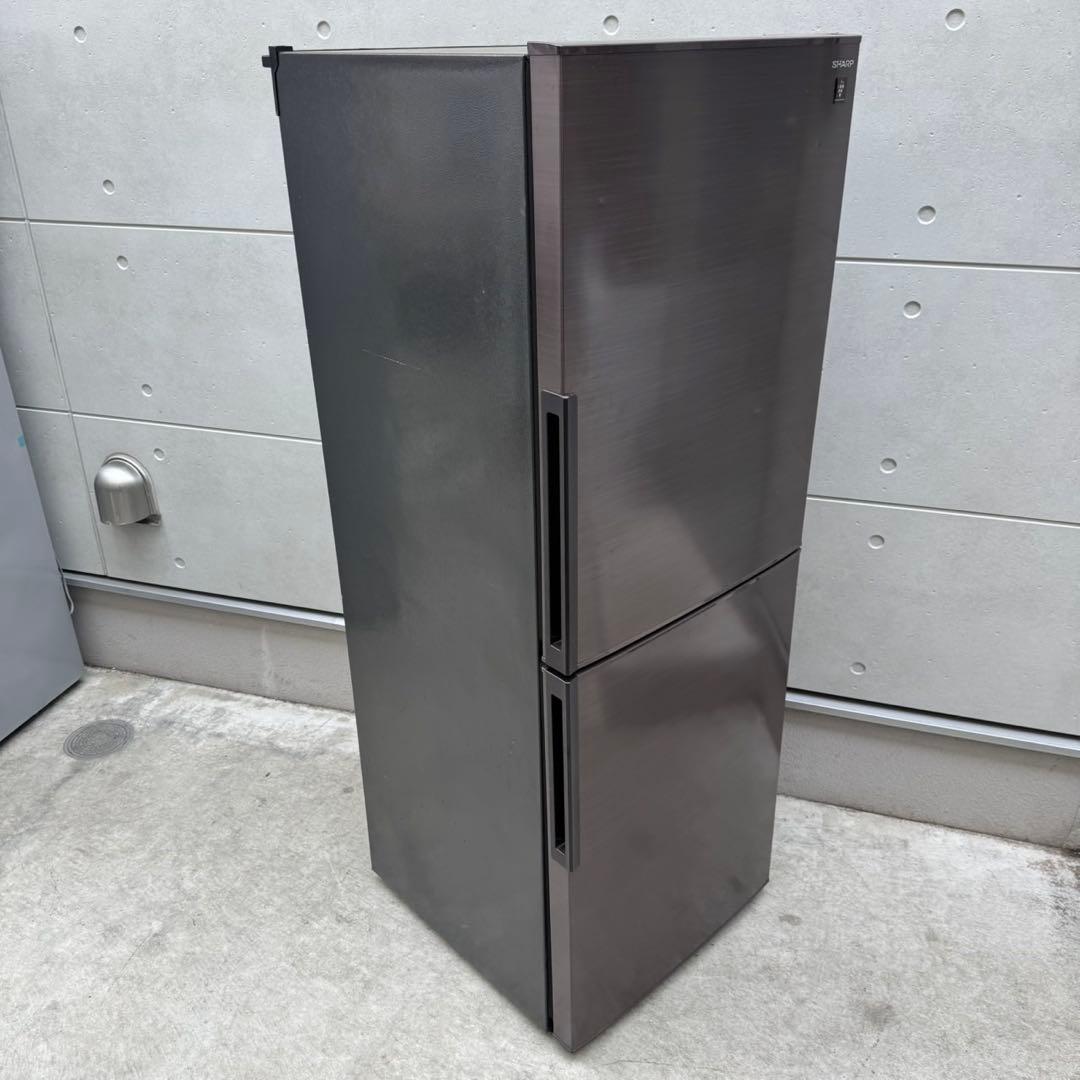 281⭐️シャープ　冷蔵庫　大型　ブラウン　280L 大容量　一人暮らし