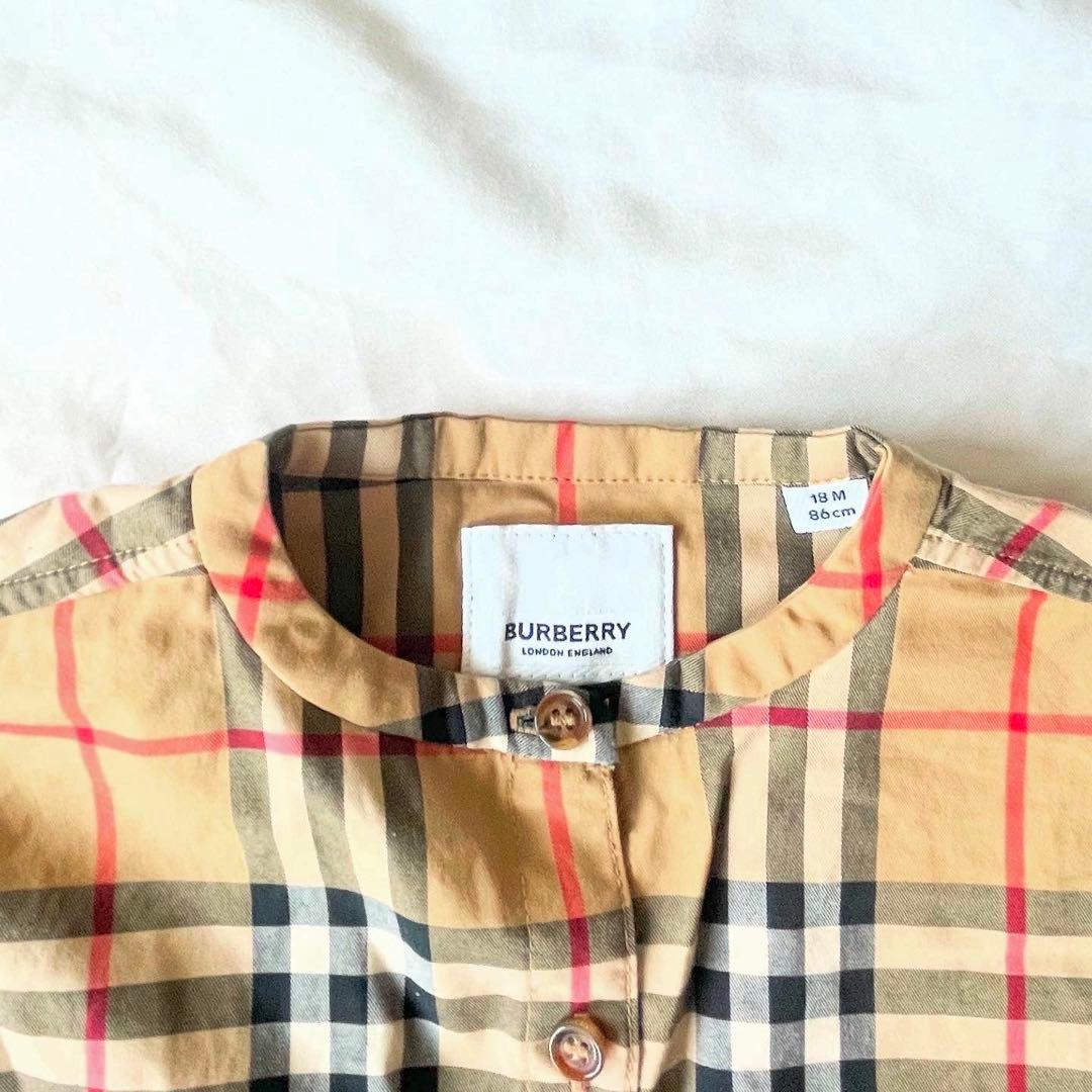 【極美品】BURBERRY チェックワンピース