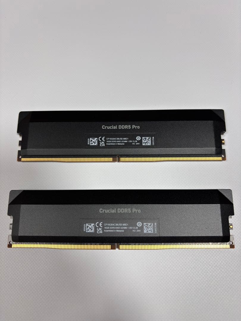 crucial　DDR5 Pro Overclocking 32GB