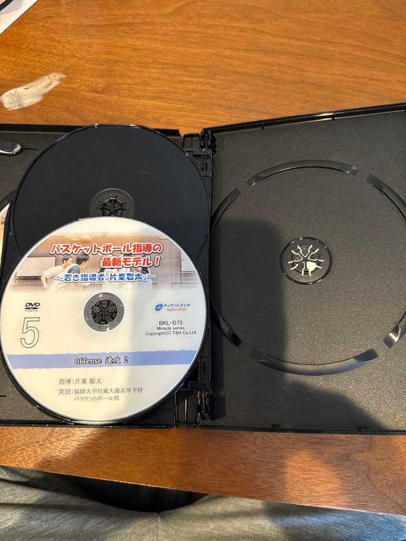 バスケ　福岡大大濠　DVD5枚セット
