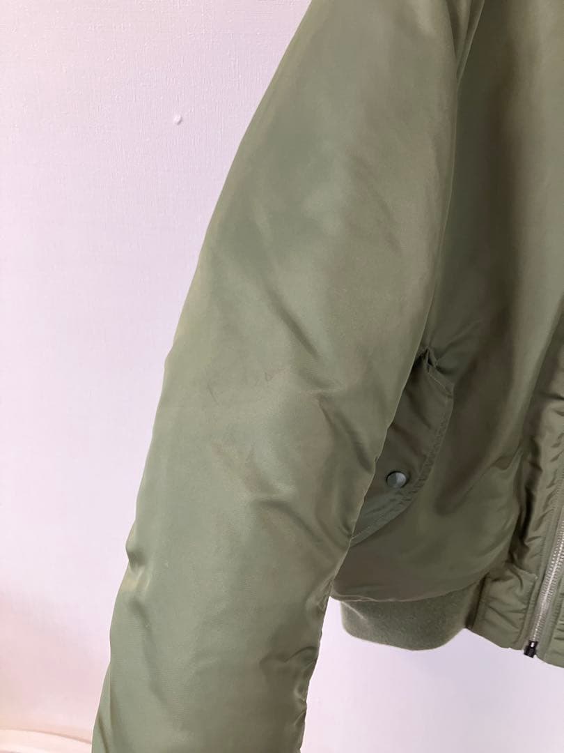 ALPHA INDUSTRIES MA-1 フライトジャケット グリーン XL