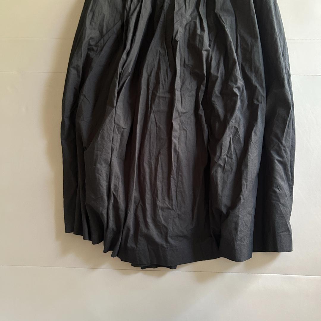 YAECA Exclusive Fabric リネン ギャザー タックキュロット