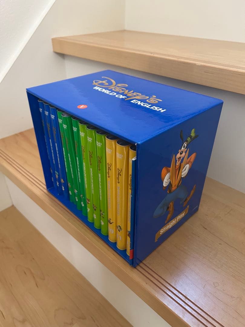 ディズニー英語システム DVD ストレートプレイ 12巻セット