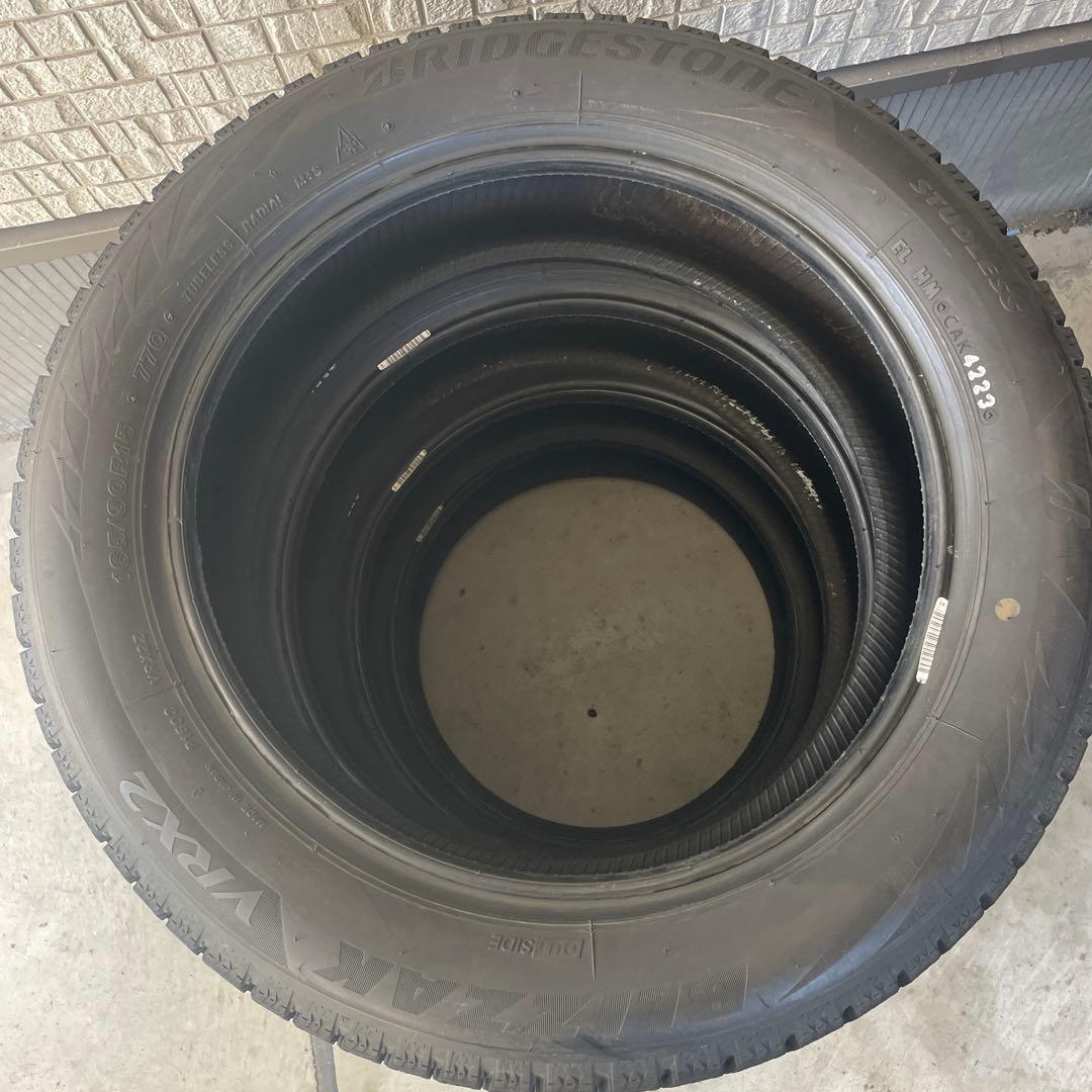 アラチースタッドレス　165/60R15中古4本　23年製　送料込