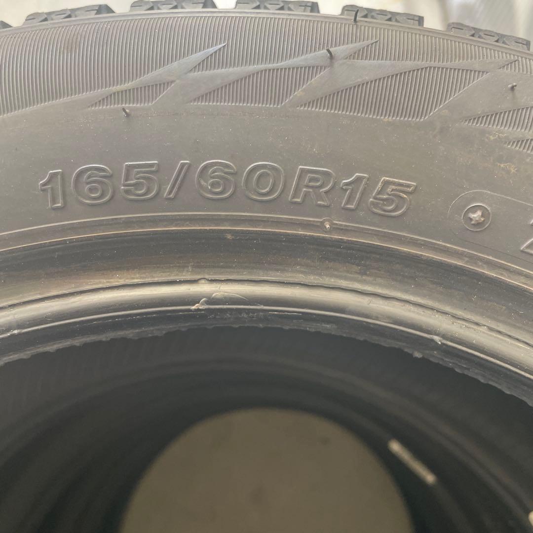 アラチースタッドレス　165/60R15中古4本　23年製　送料込