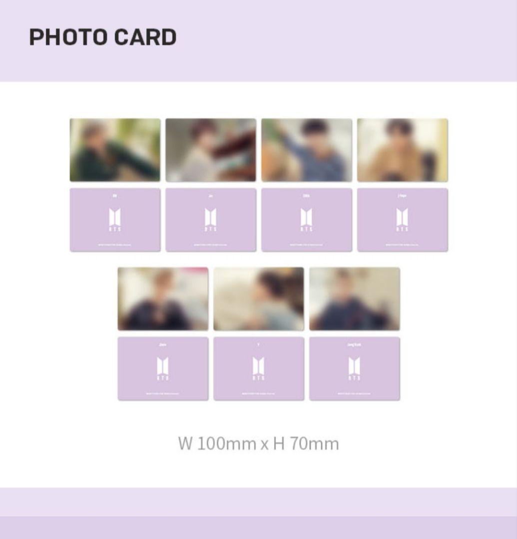 BTS MERCH BOX フォトカード