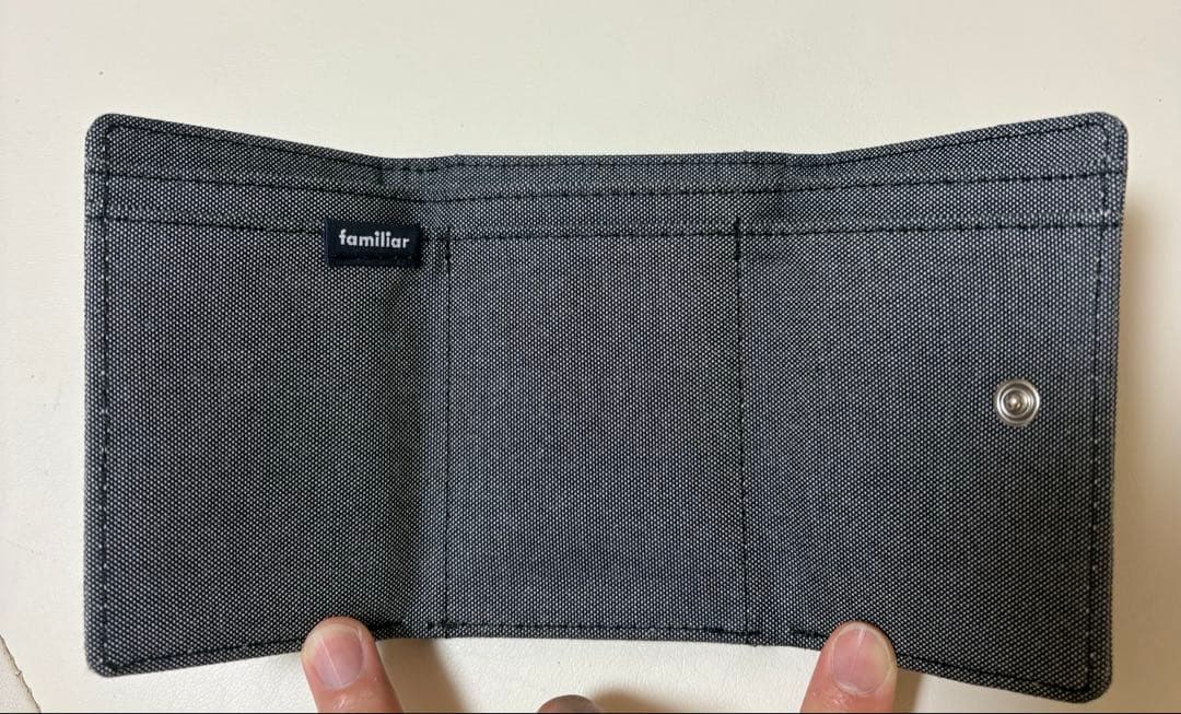 ファミリア 財布　三つ折財布　ウォレット　くまちゃん