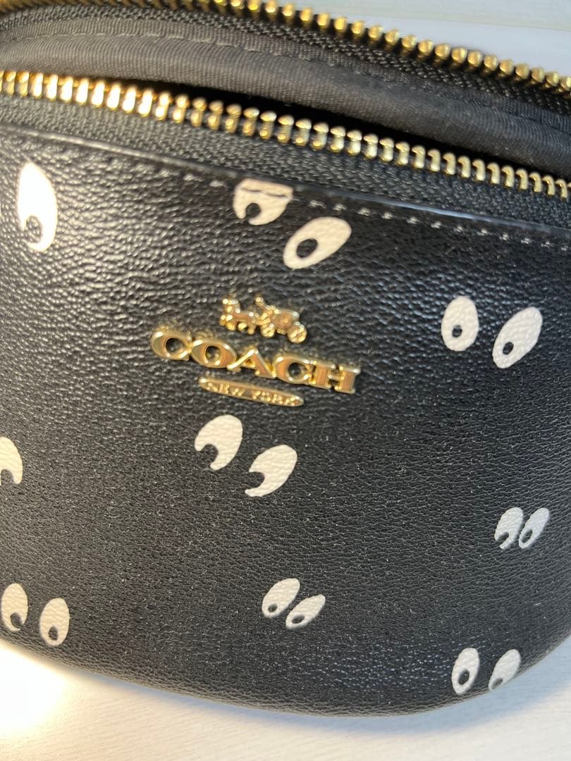【新品】COACH ×DISNEY 白雪姫 総柄 ウエストバッグ F72818