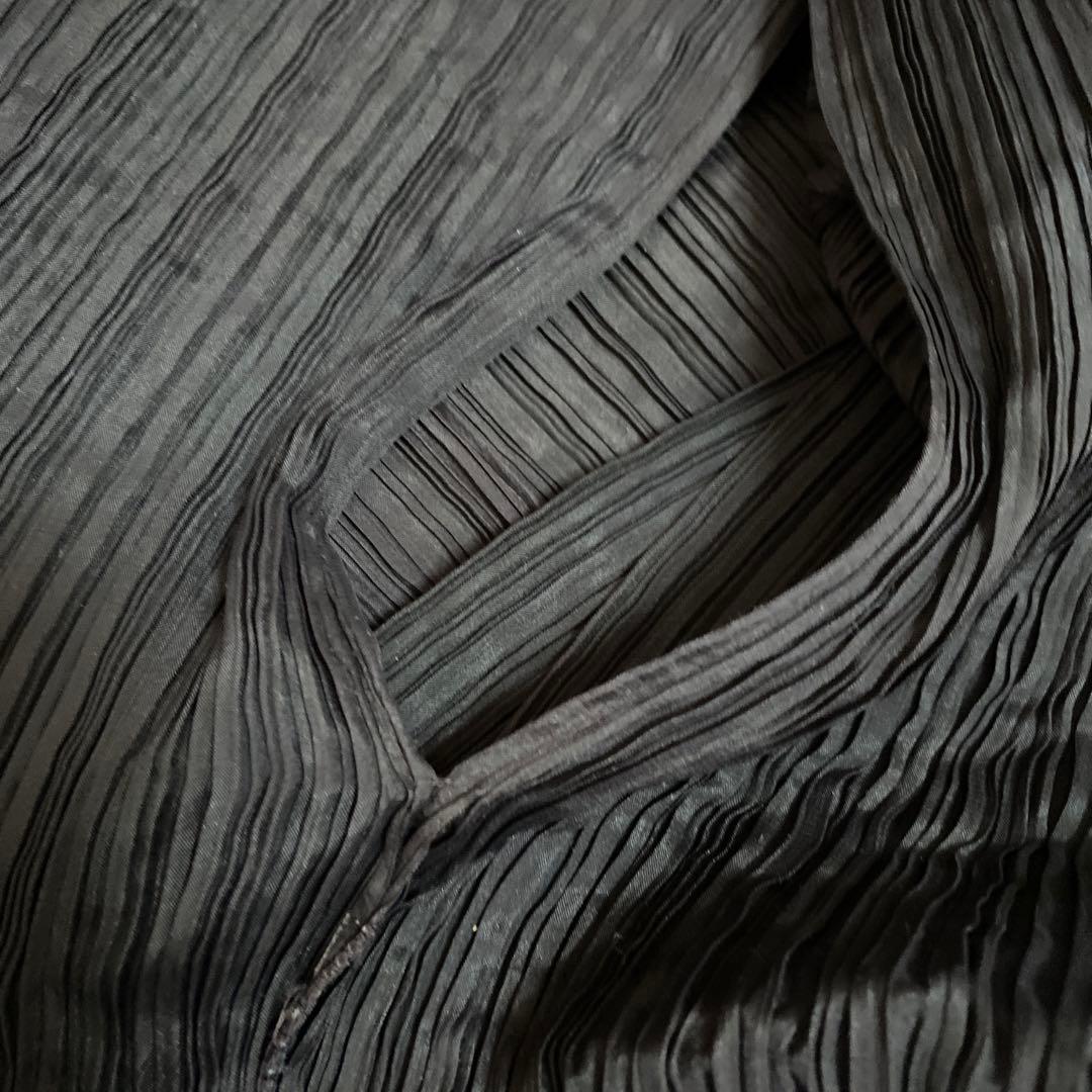 PLEATS PLEASE ダークパープル ショール
