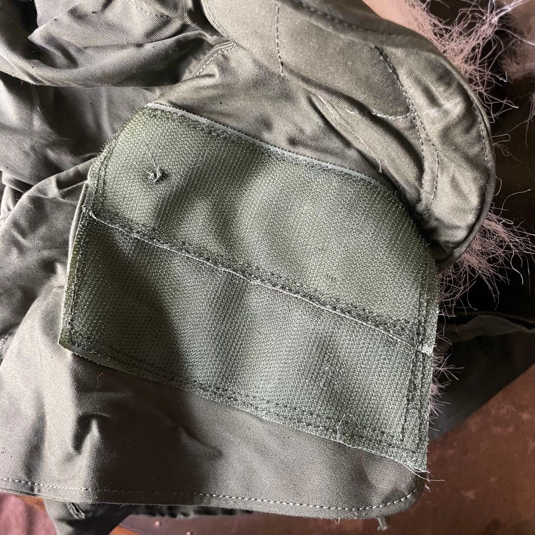 デッドストック米軍 M-65パーカー用フード フィッシュテール アクリルファー