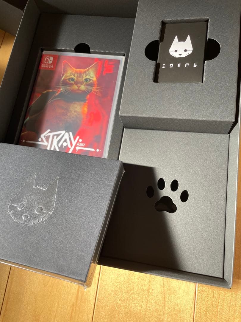 strayコレクターズエディション特装版BOX ゲームソフト、アートブック他5点