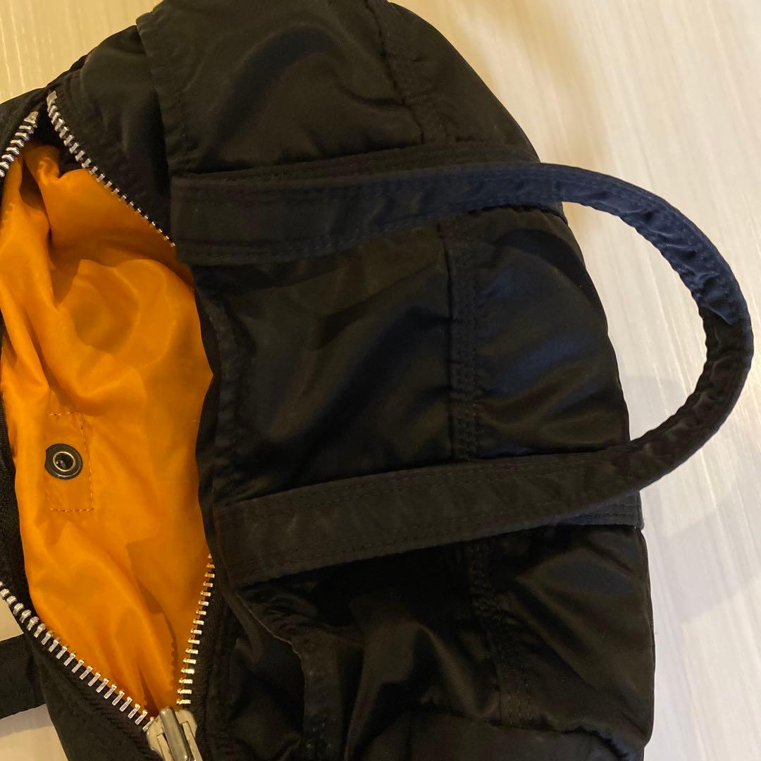 ま*き様 PORTER タンカー ダッフルバッグミニボストン ミニドラム　ブラッ