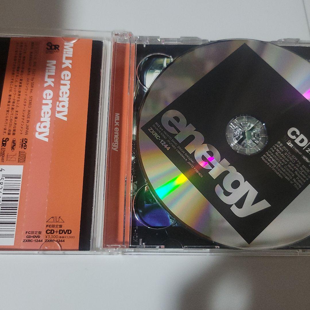 m!lk M!LK energy FC限定盤 CD＋DVD