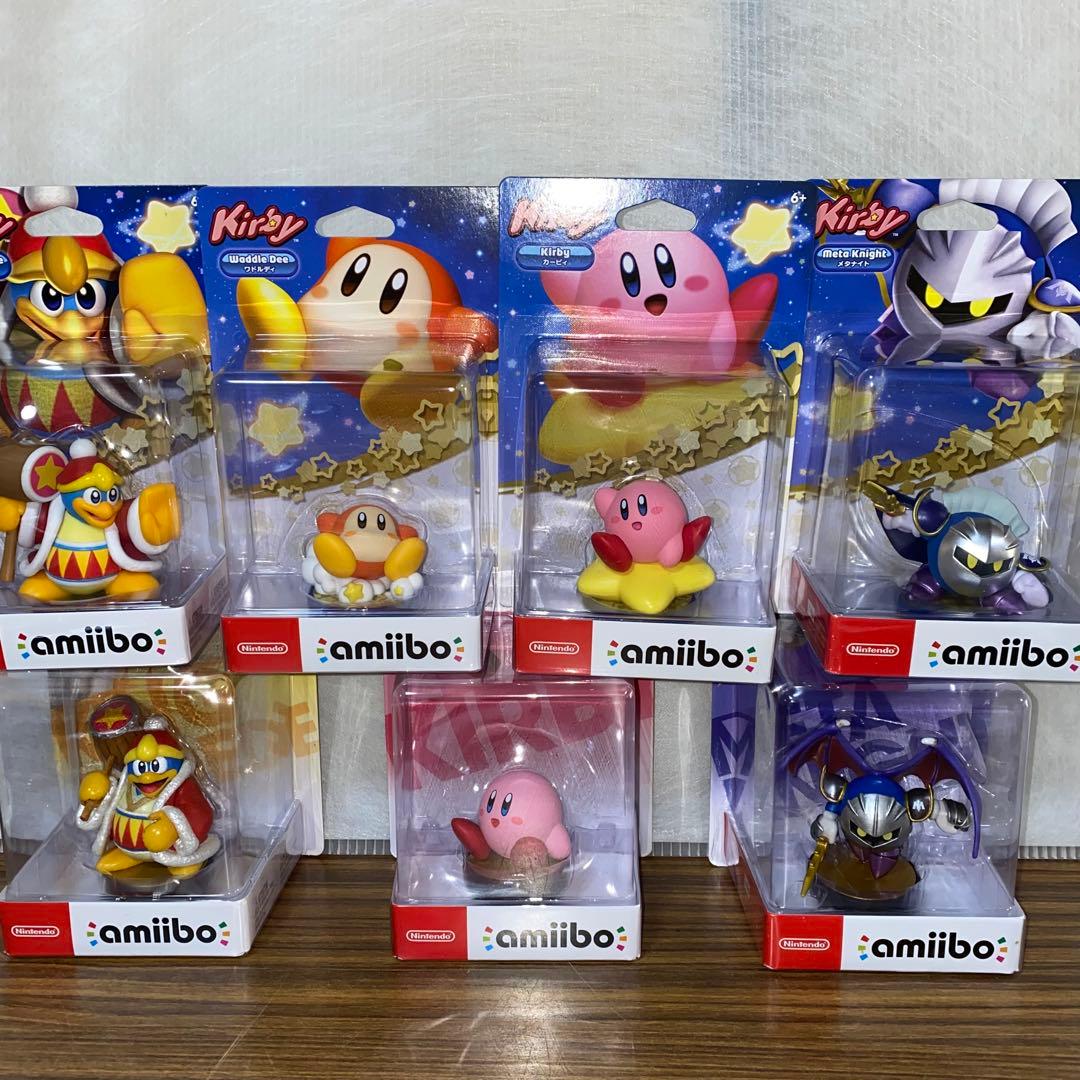 新品 ７種 amiibo カービィ セット