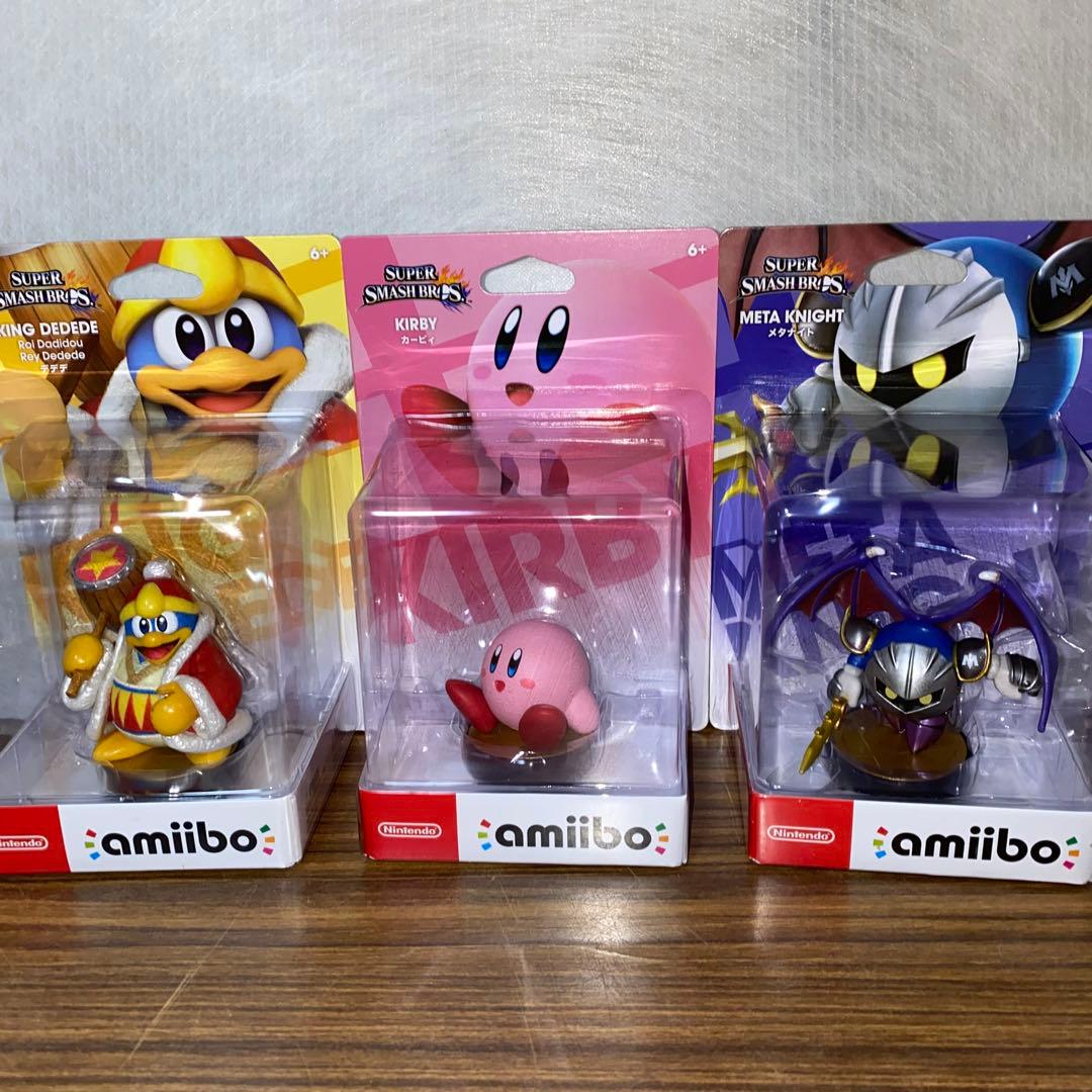 新品 ７種 amiibo カービィ セット