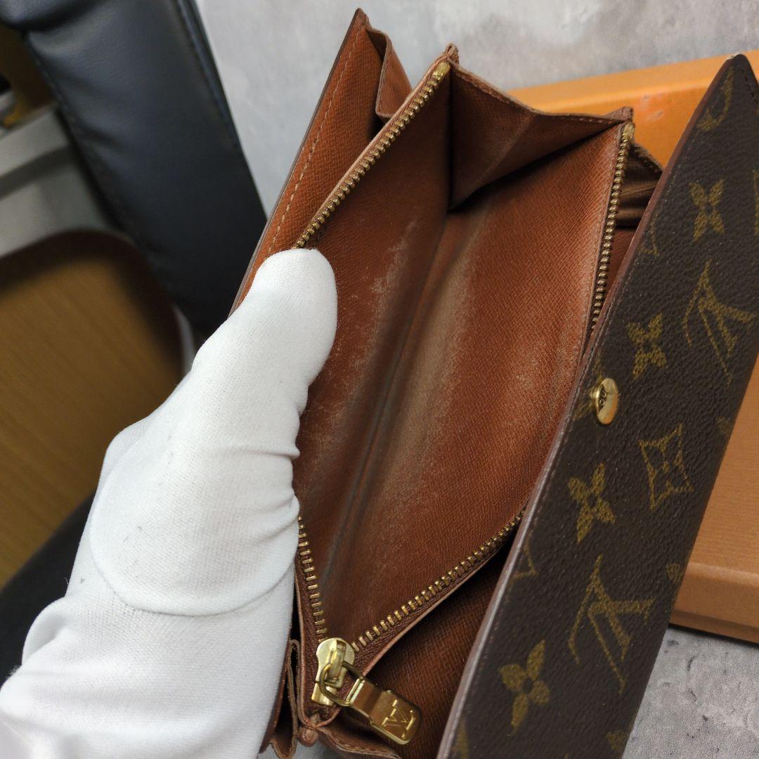 Louis Vuitton モノグラム ポルトフォイユサラ 二つ折り財布 旧品