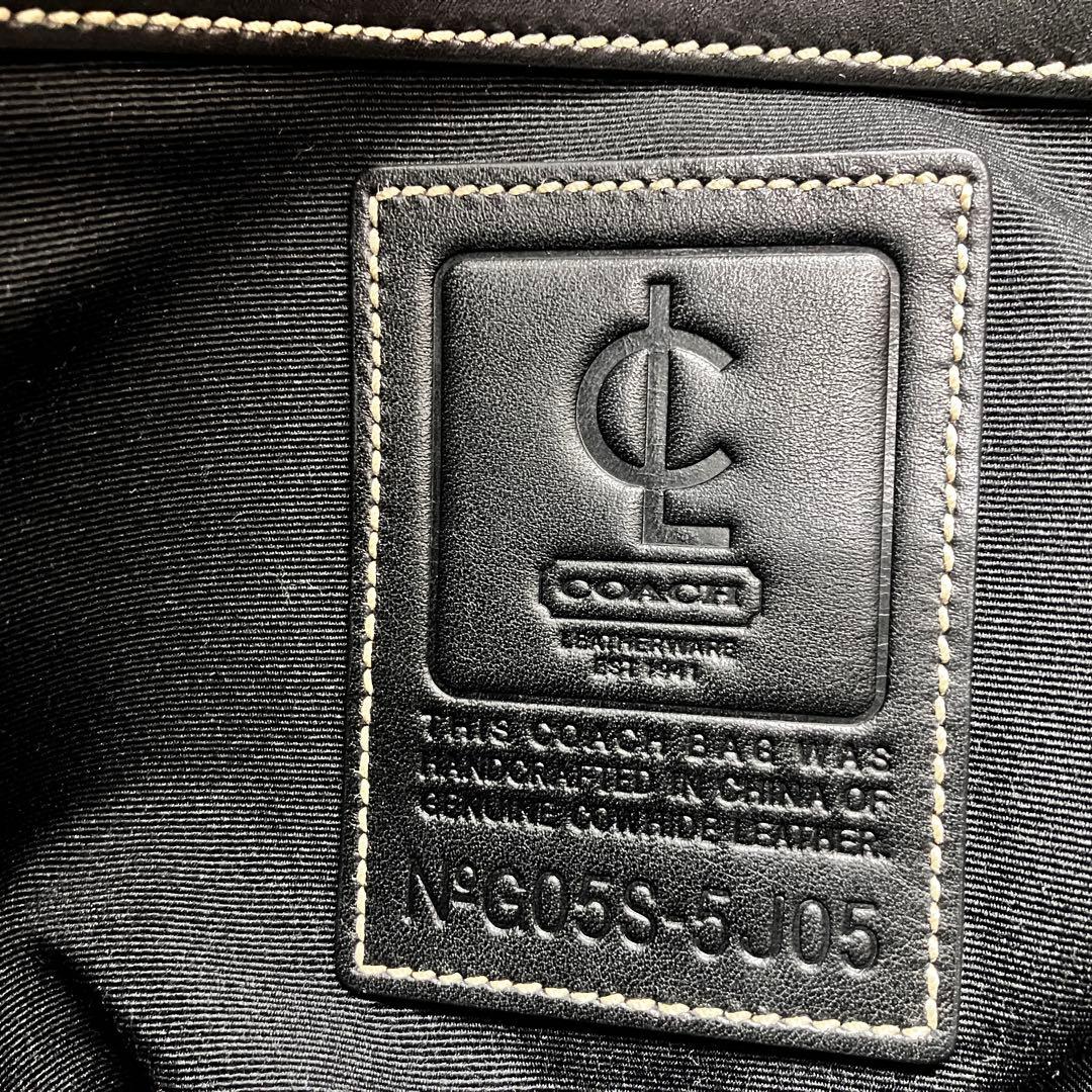 コーチ COACH ボストンバッグ レザー 黒 ブラック 大容量 旅行 2way