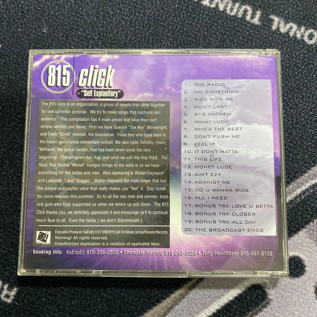 815 Click／Self Explanatory G-RAP G-FUNK