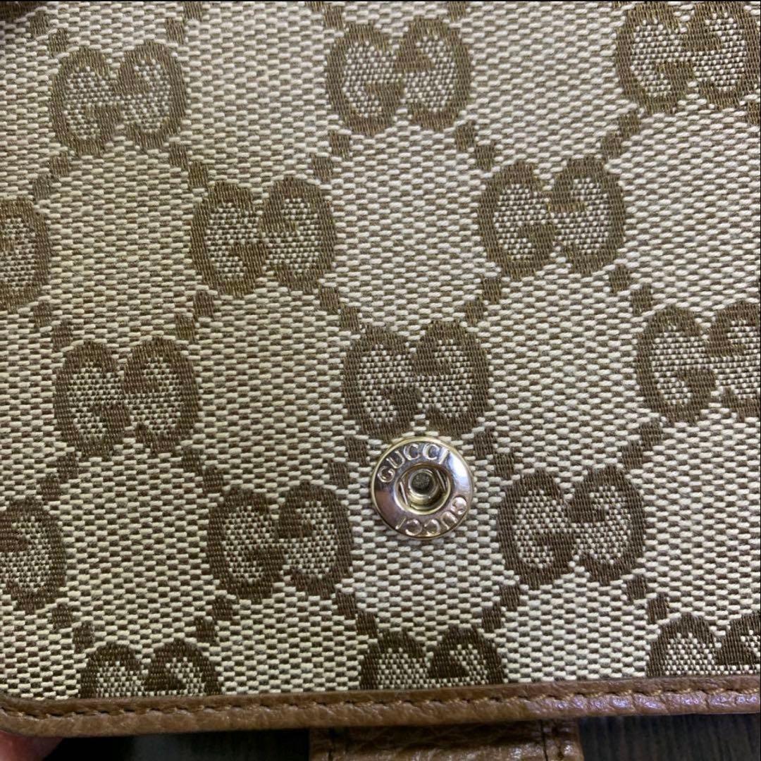 GUCCI2つ折り財布　モノグラム