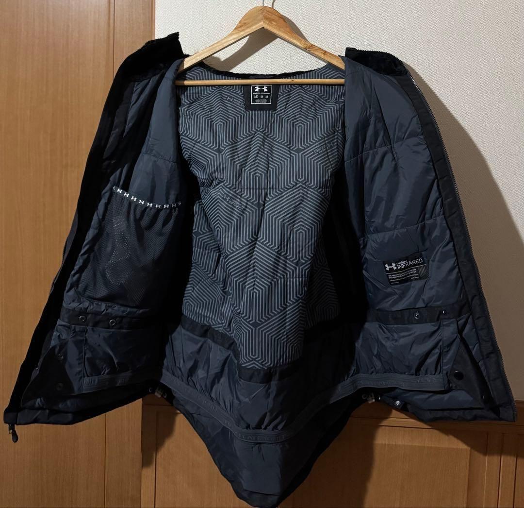 【kappa】UNDER ARMOR スノボウェア ジャケット ブラック