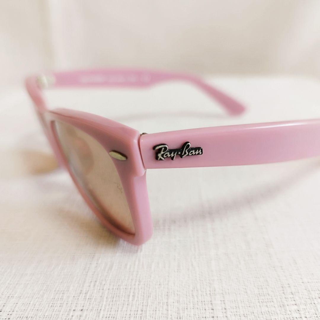 希少✨レイバン　RB2140　WAYFARER　サングラス　ピンク　ケース付き