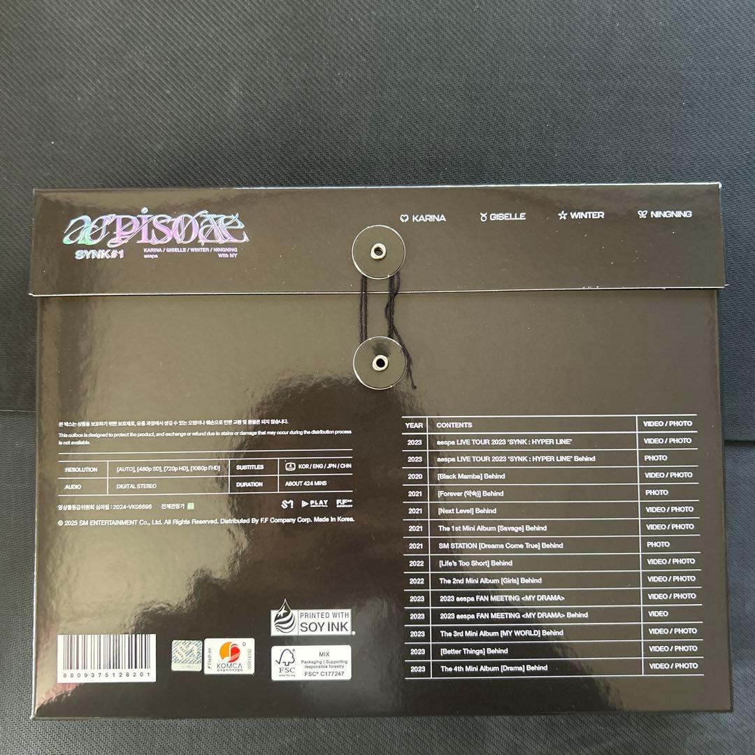 aespa æpisode SYNK#1 3点　Blu-ray DVDその他