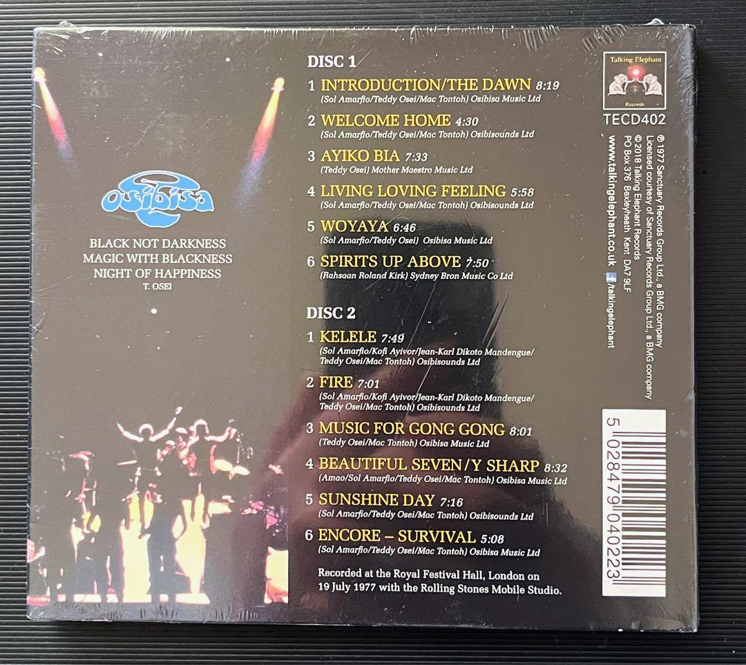 Osibisa オシビサ Black Magic Night-Live ライヴ