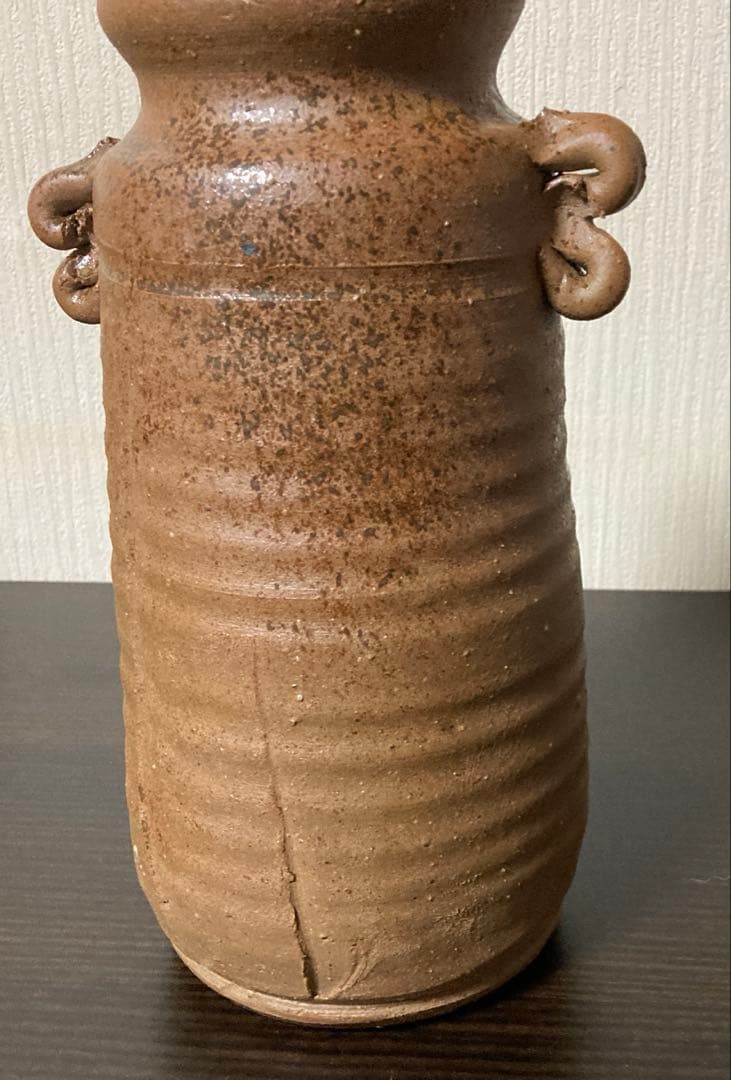 ▪️備前焼　花入▪️高さ約26cm