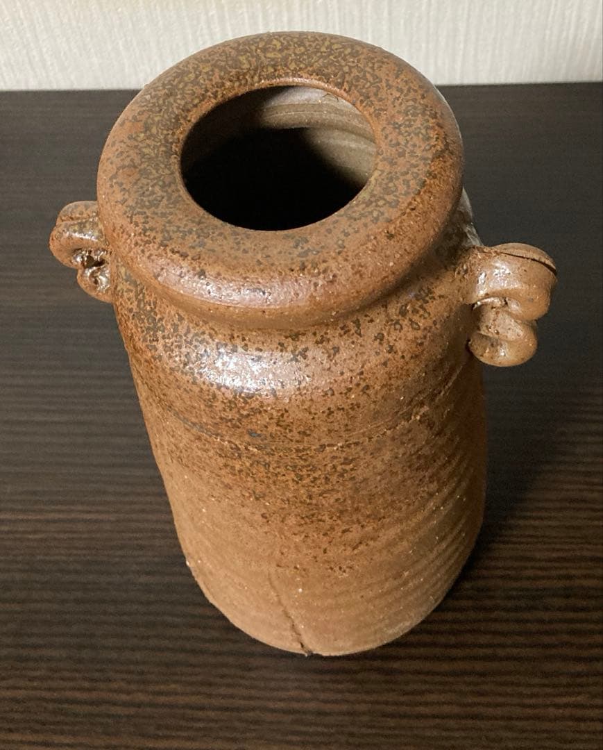 ▪️備前焼　花入▪️高さ約26cm