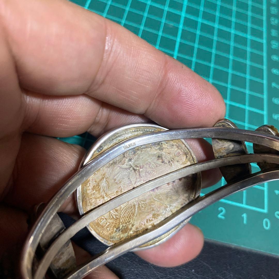 豆ちび　バングル　リバティ　ドル　silver 925
