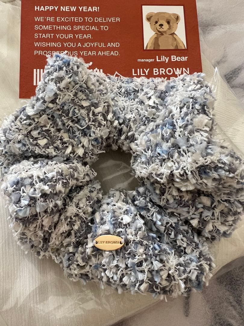 ☺︎LILY BROWN ホワイトフレアスカートとシュシュセット☺︎
