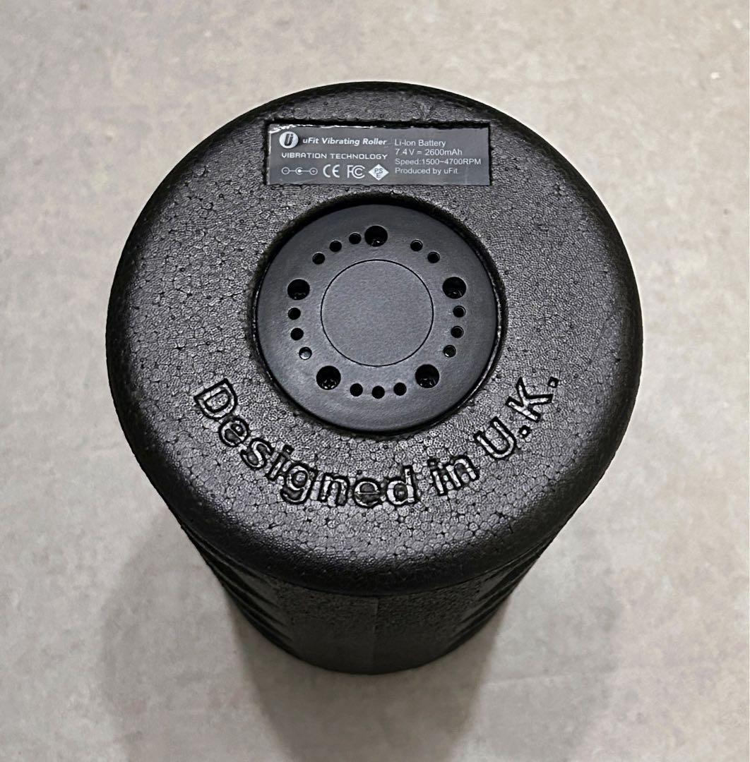uFit Vibrating Roller 電動フォームローラー 直径16cm