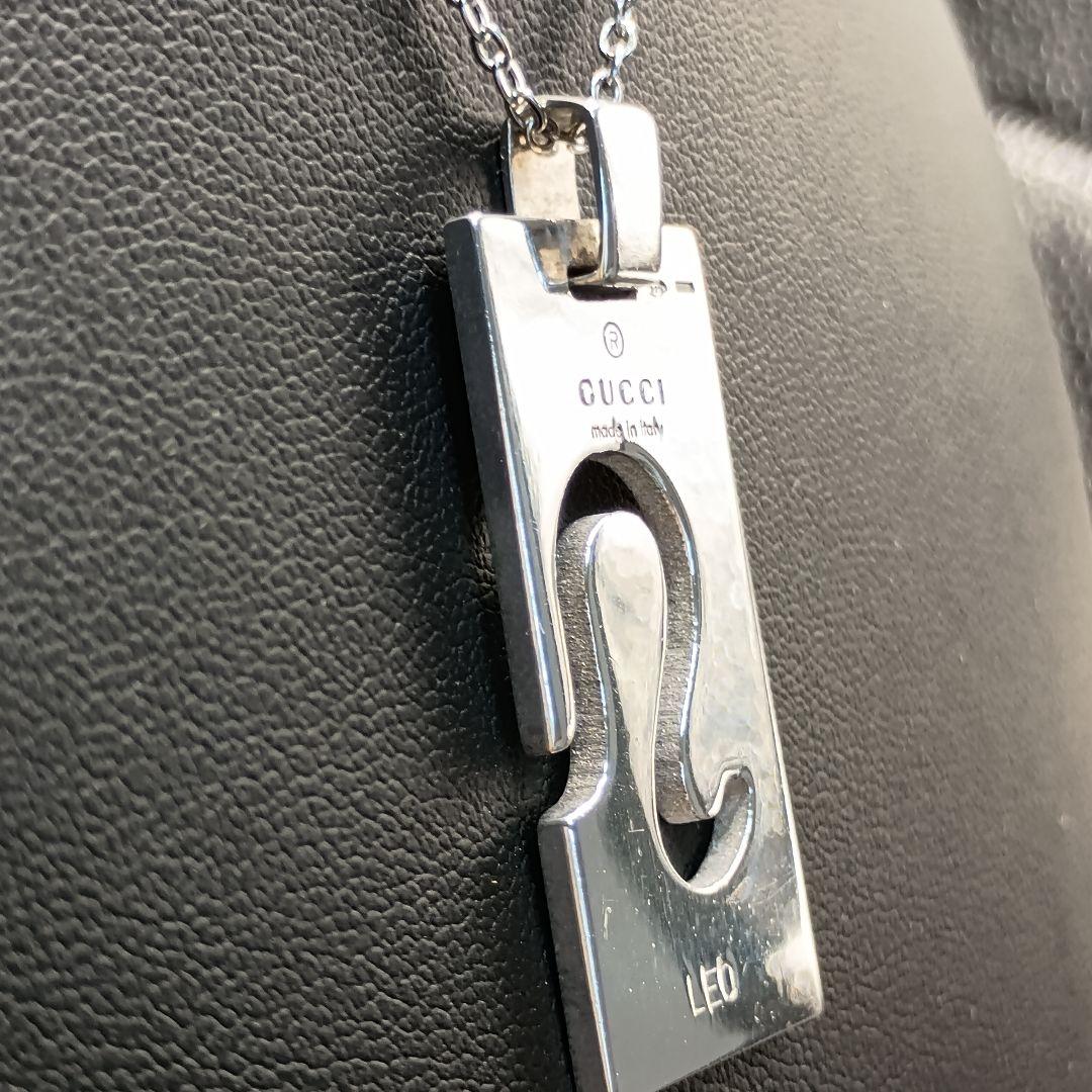 GUCCI 獅子座 LEO 星座 ネックレス 50cm SILVER925