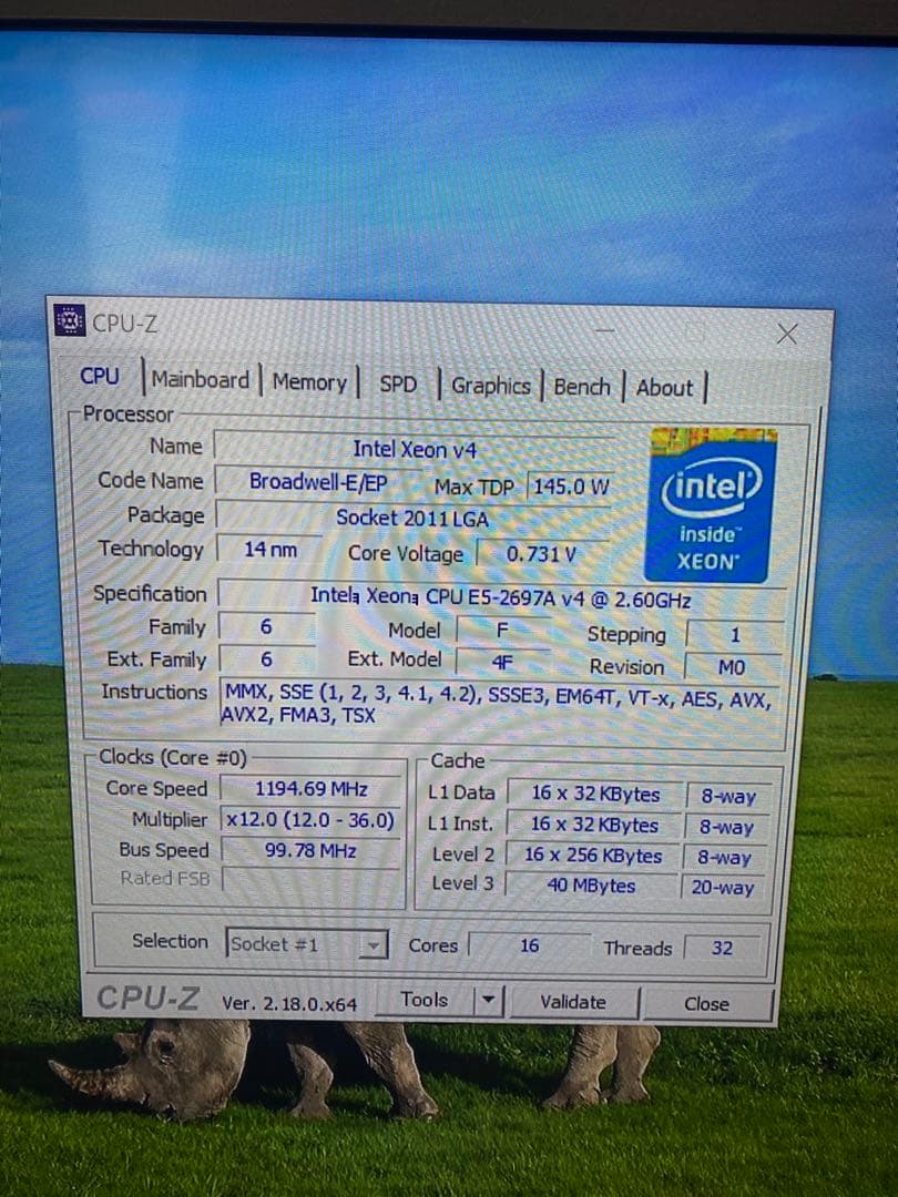 ワークステーション HP Z440 / Xeon E5-2697A 32GB GTX960 2GB