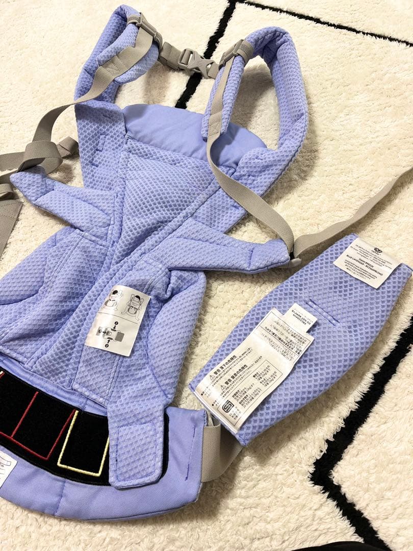 美品　 エルゴベビー　 抱っこ紐　 オムニブリーズ　ラベンダー
