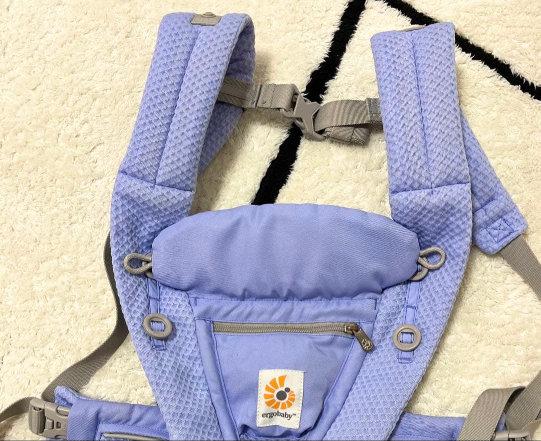 美品　 エルゴベビー　 抱っこ紐　 オムニブリーズ　ラベンダー