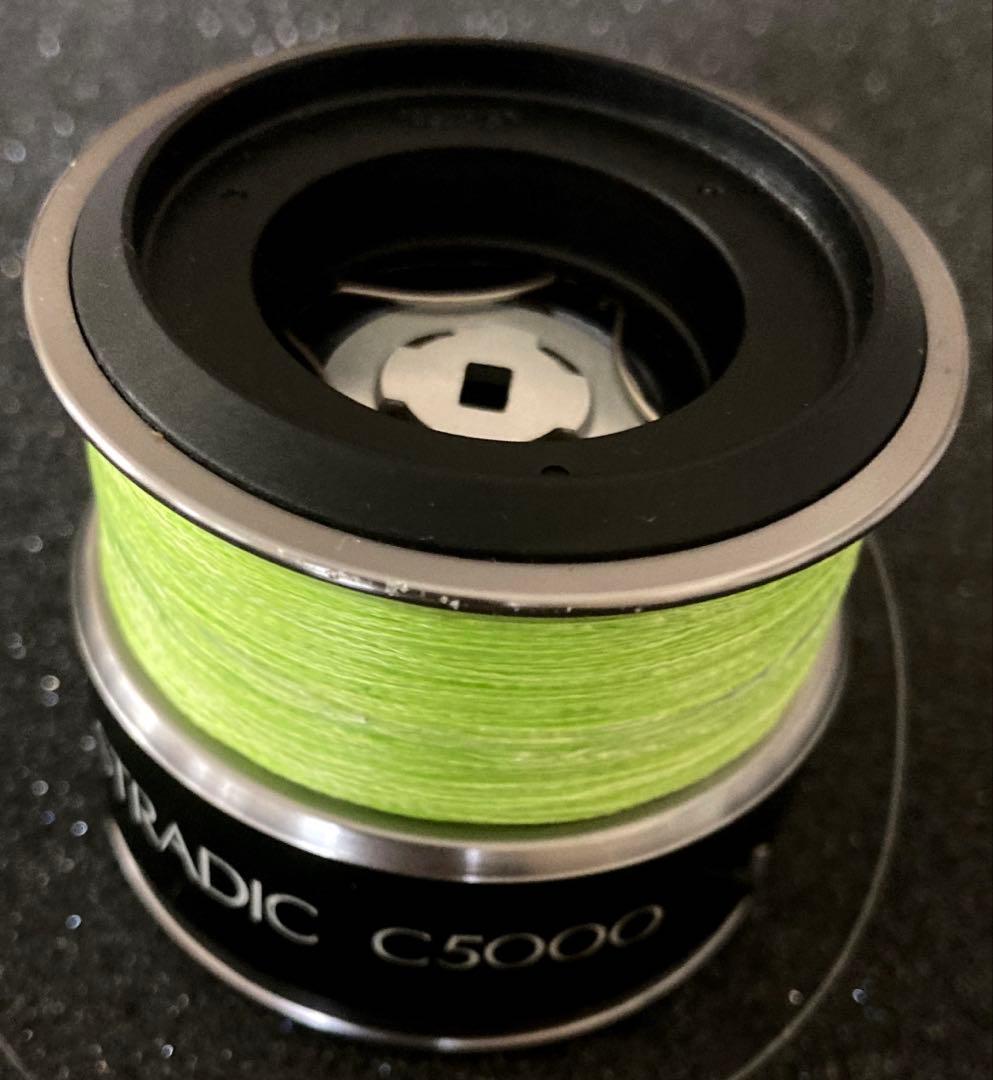 SHIMANO STRADIC C5000 スピニングリール 替えスプール付き
