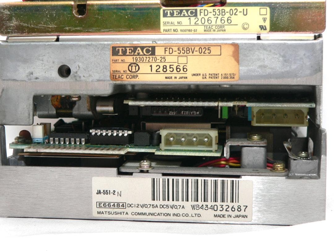 PC-88用 5インチ FDD 4点 セット 動作品 ジャンク