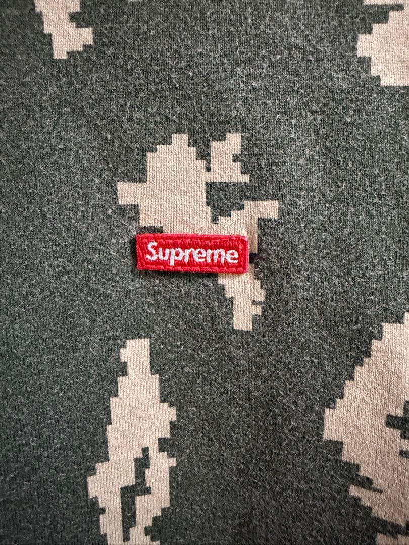 Supreme スモールボックスロゴ　ロシアンカモ　Mサイズ　ロンT