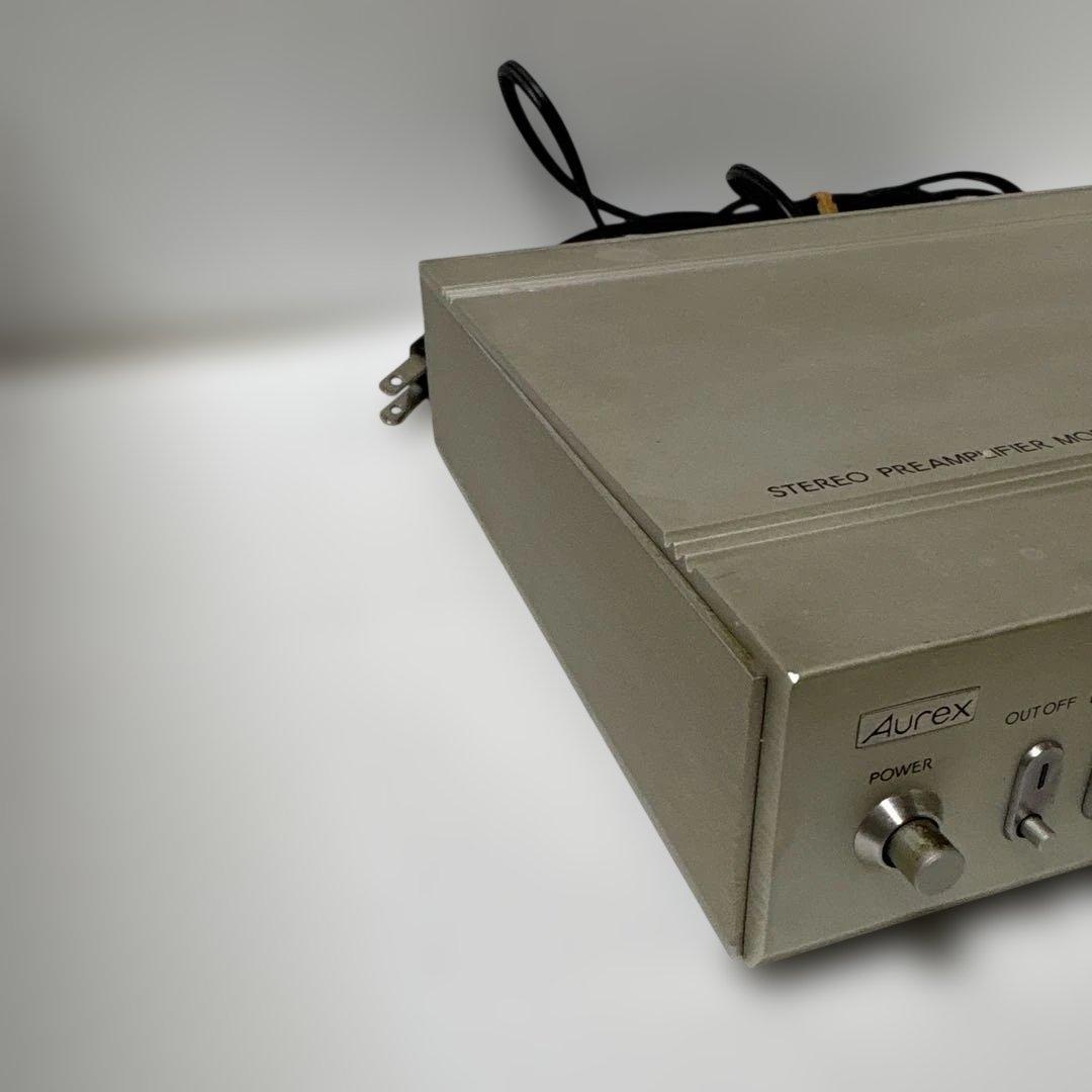 AUREX ステレオプリアンプ　SY-C15 動作品