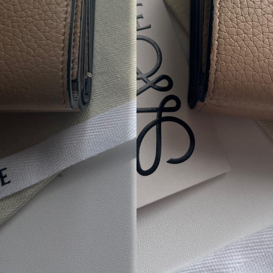 180 極上美品 LOEWE ロエベ 3つ折り財布