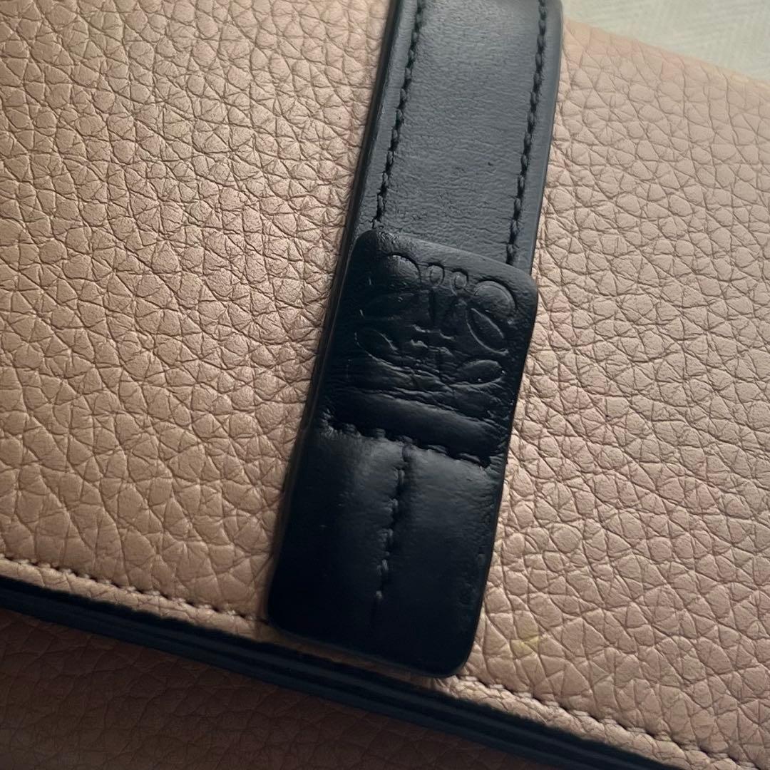 180 極上美品 LOEWE ロエベ 3つ折り財布